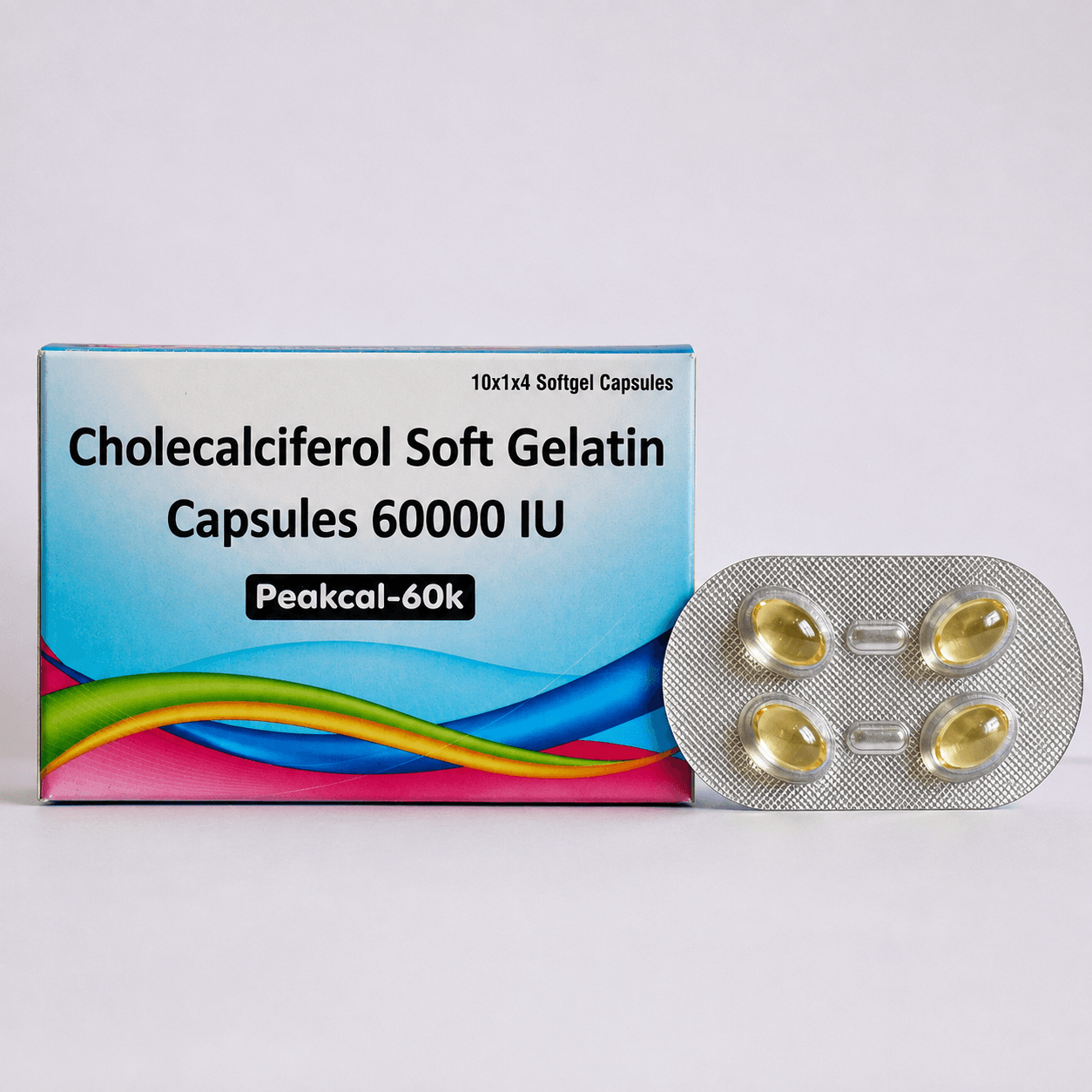 Peakcal-60k Cholecalciferol Capsules